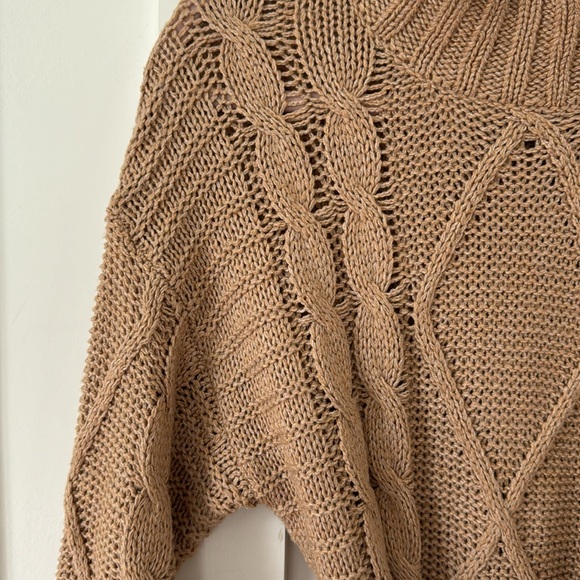 Anthropologie Amadi Leah Cable-Knit Sweater Dress Size S - Picture 9 of 13